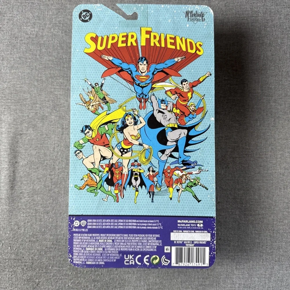 McFarlane Toys DC Retro Wave 13 Super Friends toy man